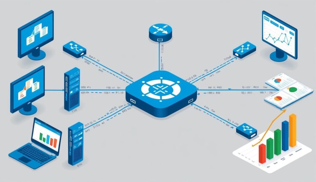 Computer Network Tracking Networking Tracker: Enhancing Workplace Connections and Efficiency ...